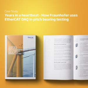 Case Study about the new large-bearing test rig at the Fraunhofer Institute of Wind Energy Systems (IWES)
