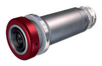 Steckverbinder mit durchgehender Schirmung