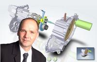 Henning Mallok, Vertriebsleiter der gds AG, präsentiert die interaktive 3D-Dokumentation