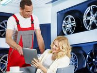 Tablet-Unterstützung im Verkaufsgespräch