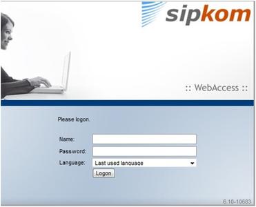 sipkom WebAccess