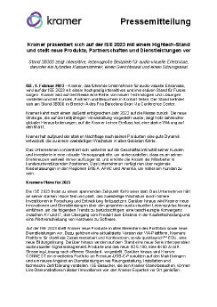 Pressemitteilung Kramer Germany - Show Release - ISE 2023 - Final.pdf