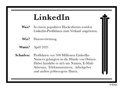 QGroup Todesanzeige LinkedIn