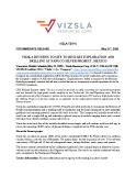 [PDF] Press Release: Vizsla returns to site to restart exploration and drilling at Panuco silver project, Mexico