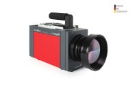 he new ImageIR® 9800 is the ideal device for high-resolution thermographic measurements of highly dynamic processes, even at low object temperatures. The radiometrically calibrated infrared camera operates in the long-wave atmospheric window (LWIR). Thanks to a cooled focal plane array photon detector with (1,280 × 1,024) IR pixels and a pixel pitch of 12 µm. It delivers razor-sharp images and distortion-free sequences even with short integration times or at low radiation intensity. he new ImageIR® 9800 is the ideal device for high-resolution thermographic measurements of highly dynamic processes, even at low object temperatures. The radiometrically calibrated infrared camera operates in the long-wave atmospheric window (LWIR). Thanks to a cooled focal plane array photon detector with (1,280 × 1,024) IR pixels and a pixel pitch of 12 µm. It delivers razor-sharp images and distortion-free sequences even with short integration times or at low radiation intensity.