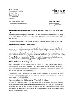 Industry Topic Cost Brake and Sanctions List Check.pdf