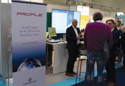 PROCAD auf dem DSAG Jahreskongress 2019 - verbesserte PRO.FILE-Integration in die SAP-Welt / Foto Zscheile