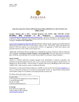 02072024_EN_ARU_Aurania Grants Stock Options 2024.06 final.pdf