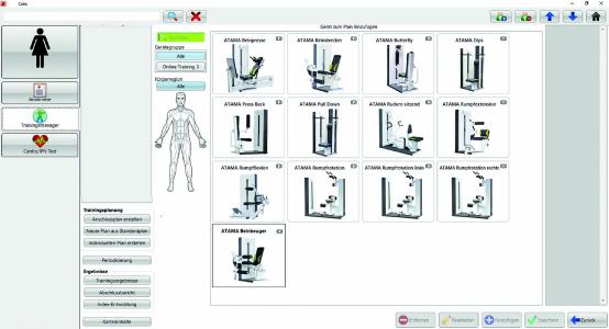 Schupp präsentiert mit der neuen ATAMA Software eine zusätzliche Komponente für leichtere Arbeitsabläufe in der Trainingstherapie.