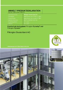 Die neuen EPDs für die Pilkington Brandschutzgläser sind auf Anfrage verfügbar.
Die