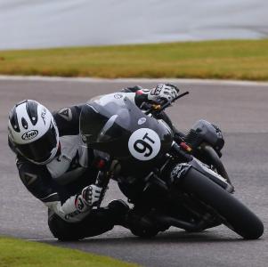 Nate Kern on BMW R nineT Racer - Photos: Etech