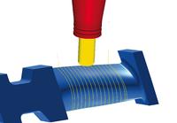 Automatic turbine blade machining with hyperMILL® 2014. Image source: OPEN MIND