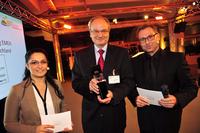 Den Preis nahm im Namen von Continental Dr. Frank Walloch, Leiter der Entwicklung EMEA am 20. November 2014 in München bei der feierlichen Preisverleihung im MVG Museum entgegen