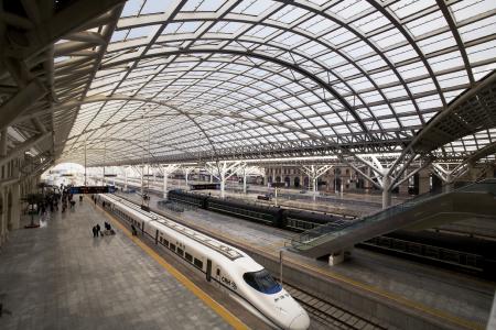 Station canopy with Exolon® UV