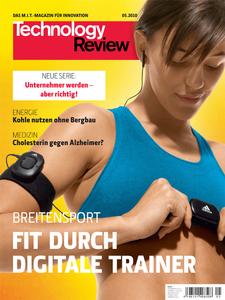 Technology Review über Kleiderbügel mit Display