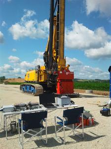 DyStaFIT test: Dynamic ground stability tests of the railway substructure with LAN-AD16f and NextView from bmcm