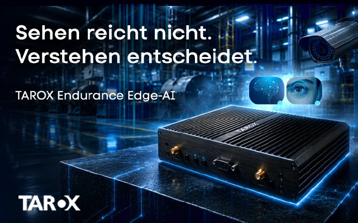 TAROX erweitert Endurance-Serie um Edge-AI-System