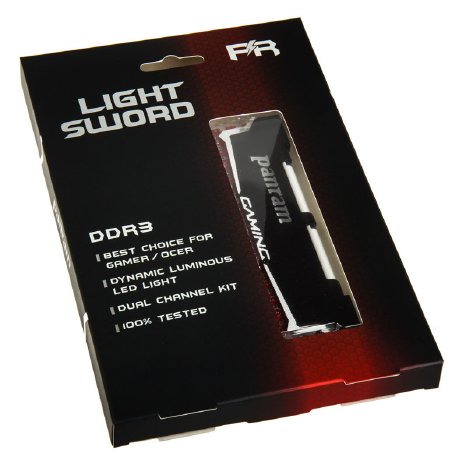 Panram Light Sword Series, rote LED, DDR3-2400, CL11 (7).jpg