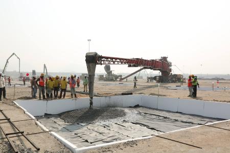 The Telebelts poured continuously through the 24 hours – a true testament to the equipment and the team.