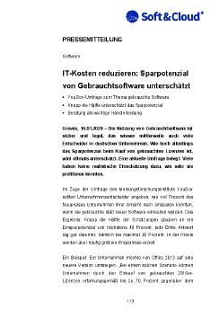 20-01-16 PM IT-Kosten reduzieren - Sparpotenzial von Gebrauchtsoftware unterschätzt.pdf
