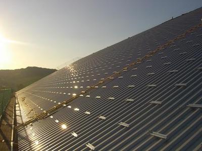 Ab voraussichtlich Ende des Jahres versorgt der Solarpark Perl 551 Haushalte mit klimafreundlichem Strom