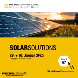 FEGA & Schmitt auf der Solar Solutions Leipzig 2025 in Halle 4 Stand A7.