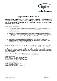 Cognitec at ID World International Congress.pdf