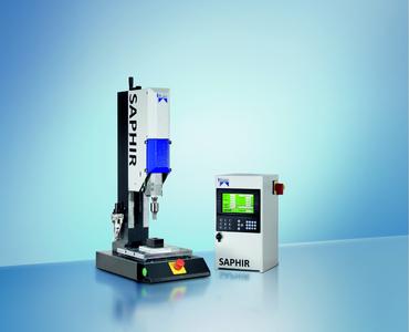 The SAPHIR ultrasonic welding machine has been designed to meet the most exacting requirements in the field of plastic bonding.