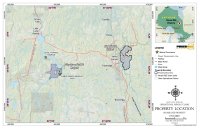 Abbildung 1: Lageplan zum Konzessionsstandort des Seltenerdmetallprojekts Pinard
