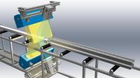 Die automatische Oberflächeninspektion mehrerer Seiten von Alu-minium-Strangpressprofilen macht die Ausschussreduzierung für alle Arten von stranggepressten Aluminiumprofilen möglich – mit ISRAs EXTRUSION MASTER
