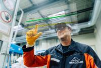 daenet virtualisiert mit Microsoft HoloLens Produktion bei Bergolin