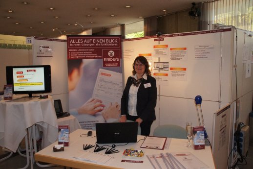 Messestand von Frau Evelin Krafft am 1. Business Marktplatz Bodensee Okt 2011.JPG