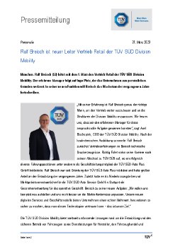 Ralf Breisch ist neuer Leiter Vertrieb Retail der TUEV SUED Division Mobility.pdf