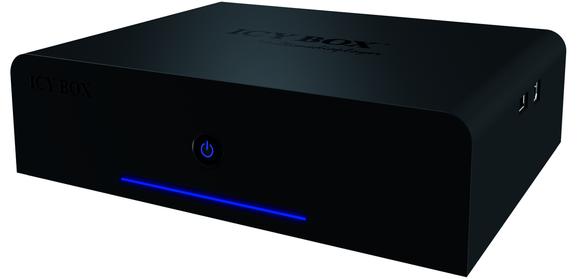 The new ICY BOX IB-MP304S-b HDD multimedia player
