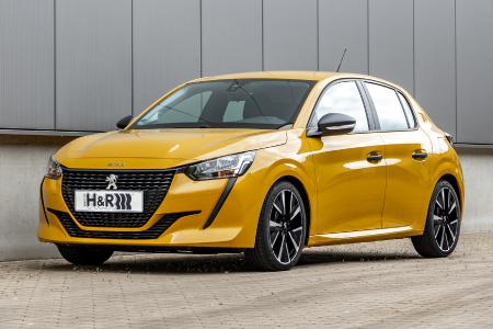 Peugeot 208 mit H&R Sportfedern