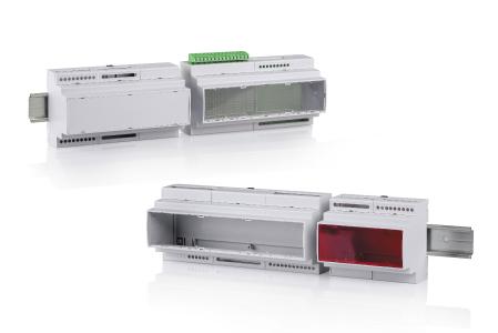 Mit CombiNorm-Control bietet BOPLA ein neues Tragschienengehäuse an, dessen Formfaktor der Norm DIN 43880 für Installationseinbaugeräte entspricht