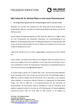 2014-06-16_SGL Carbon SE - Dr. Michael Majerus wird neuer Finanzvorstand.pdf