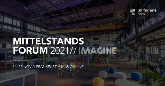 IMAGINE - Mittelstandsforum 2021 in Offenbach a. Main