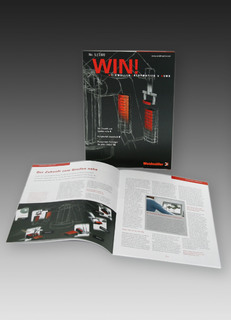 Kundenmagazin "WIN!" - attraktives Informationsmedium über aktuelle Lösungen und Produktneuheiten von Weidmüller