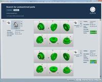 Mit der neuen Rohteilsuche können Nutzer in CADENAS PARTsolutions ausgehend von einem konstruierten Fertigteil nach vorhandenen Rohteilen in ihrem Unternehmen suchen