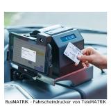 Standard, Anpassung, Entwicklung: GeBE Thermodrucker für OEM im öffentlichen Verkehr, hohe Auflösung