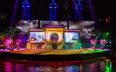 Han Show - a celebration of the essence of the Han culture in Wuhan, China, relies on an IHSE KVM matrix switch for each performance
