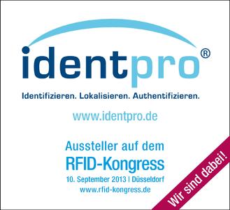 IdentPro ist Aussteller auf dem RFID-Kongress.