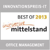 TELiAS wurde mit dem Prädikat BEST-OF von der Initiative Mittelstand ausgezeichnet.