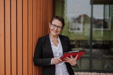 Beate Volkmann, Vorstand der PRAXIS Software AG