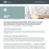 Screenshop FernstudiumCheck-Award 2026