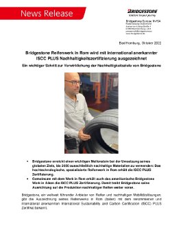 Bridgestone Reifenwerk in Rom wird mit international anerkannter ISCC PLUS Nachhaltigkeitszertif.pdf