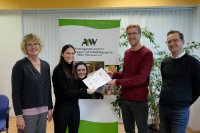 Presentation of the Christmas vouchers