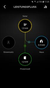 Originalbild aus der Tesla App