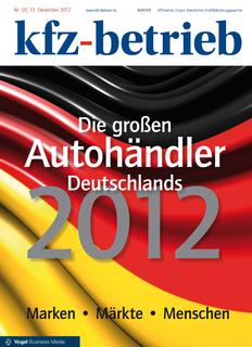Titelseite Diegroßen Autohändler 2012